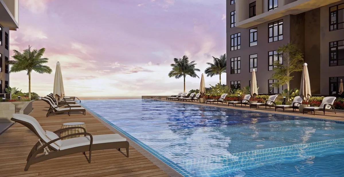 MONterra infinity pool artist impression